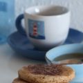 sablés au miel, glaçage miel et cassonade