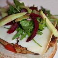 Avocado Burger Veget au steak de tofu