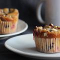 Muffins amande-fruits rouges