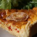 tarte à la Brousse et aux poivrons