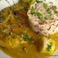 Pollo curry- frutos secos-platanos/ poulet[...]