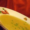Potage de navet et poire à la ciboulette,[...]