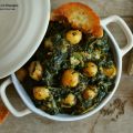 Recette d'épinards avec des pois chiches à la[...]