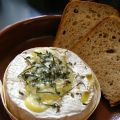 Camembert au four au parfum de garrigue...