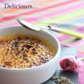 Crèmes brûlées à la lavande