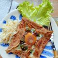 Galettes de sarrasin aux champignons & au Bleu