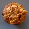 Muffins aux flocon d'avoine et aux pommes