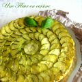 Tatin de courgettes et tomates à la fêta