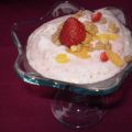 Crunchy mousse de fraises