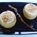 Tartelettes soufflées à la poire et pralinoise