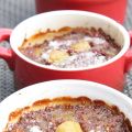 Petit gratin de quinoa rouge à la rhubarbe