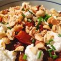 Potimarron rôti, noisettes et chèvre frais sur[...]