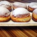 Beignet à la framboise