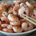 CMUM Octobre rose , Crevettes sautées au sésame[...]