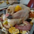 Poularde de bresse au champignon et au citron[...]
