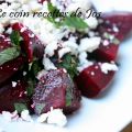 SALADE DE BETTERAVES AU FROMAGE FÊTA