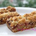 BARRE À L'AVOINE ET FRAISES