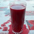 JUS DE CAROTTE BETTERAVE ORANGE GINGEMBRE