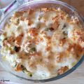 Gratin de choux et de patates douces