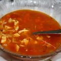 Soupe aux tomates