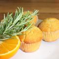 Muffins au romarin et à l'orange