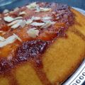 Gâteau Renversé aux Pêches Caramélisées