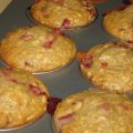 Muffins aux fraises