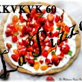 Pizza tomate et courgette