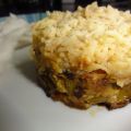 Crumble de poireaux au curry