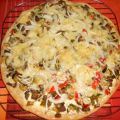 Pizza végétarienne et pizza au saumon, Recette[...]