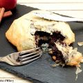 Pastilla au boudin noir, pommes, pignons,[...]