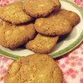 Cookies au chocolat blanc et noix du brésil,[...]