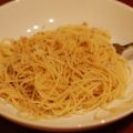 Spaghetti à la chapelure grillée, ail et huile[...]