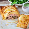 Tourte saumon forêstière