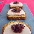 Toast de foie gras au pain d'épices et confit[...]