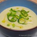 Velouté crémeux de courgettes douces à l'avocat[...]