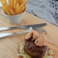 {Viande} Tournedos d'autruche avec sa mousse de[...]