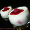 Panna cotta aux framboises., Recette Ptitchef