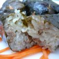 Feuilles de vignes farcies – stuffed vine leaves