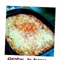 Gratin de thon ww