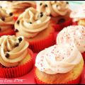 Cupcakes avec son topping praliné