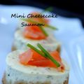 Mini cheesecake au saumon fumé, Recette Ptitchef