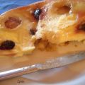 Crêpe-gâteau aux pommes et prunes italiennes