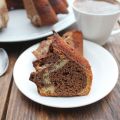 Gâteau marbré vanille et chocolat Kinder®