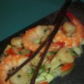 Salade de crevettes