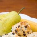 Muffins aux poires, bananes, chocolat et[...]