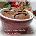 Coulant au chocolat, purée d'amandes et à la[...]