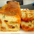 Cake au chorizo et au basilic