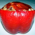 Recette de poivrons farcis à la viande,[...]