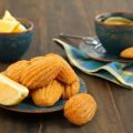 Madeleines à l’huile essentielle de citron